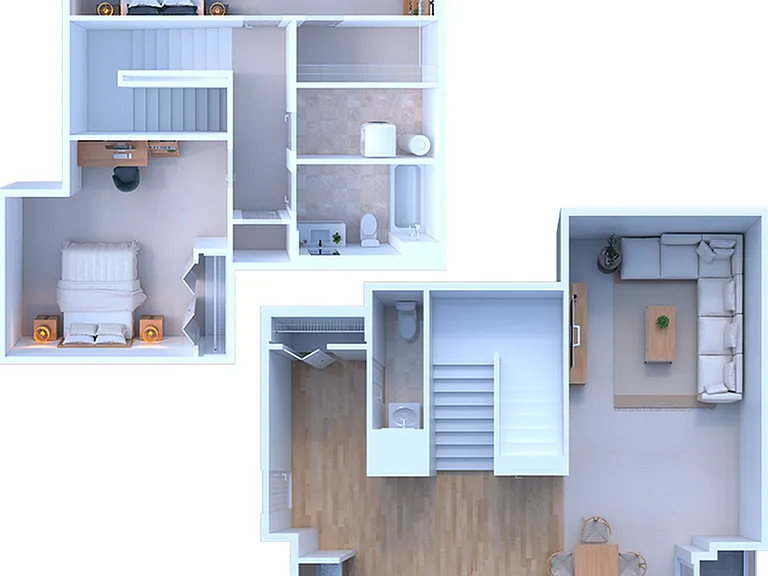 2 Bedroom / 1.5 Bathroom Penthouse - 1,798 2 Bedroom / 1.5 Bathroom Penthouse - 1,798