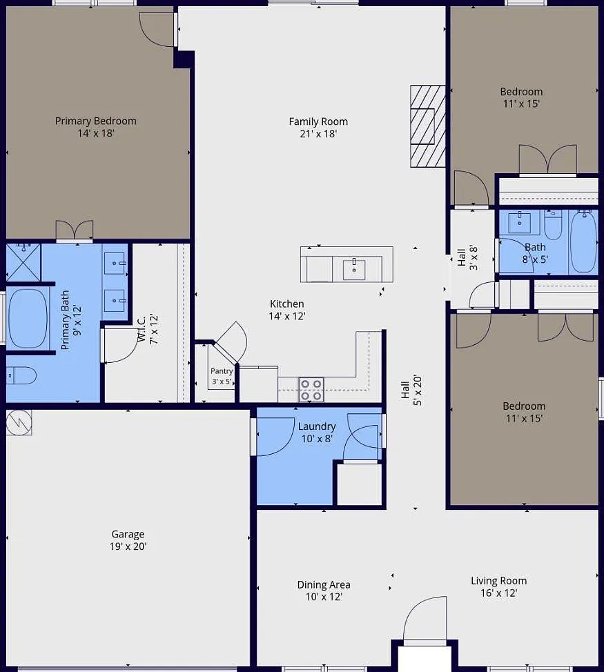 3 bed, 2012 sqft, $2,550 — Photo 3