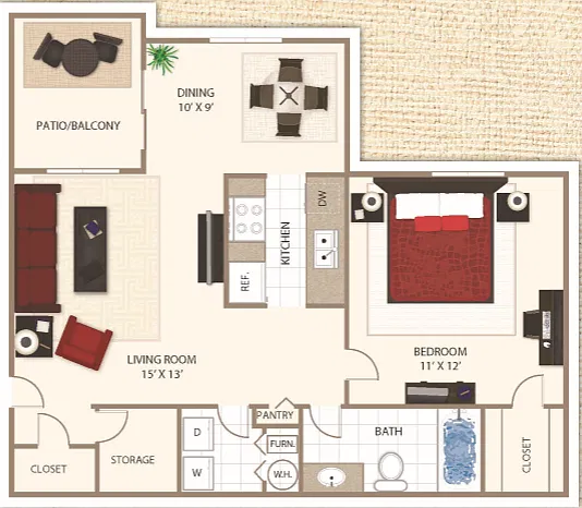 Floor plan Lake Lemon