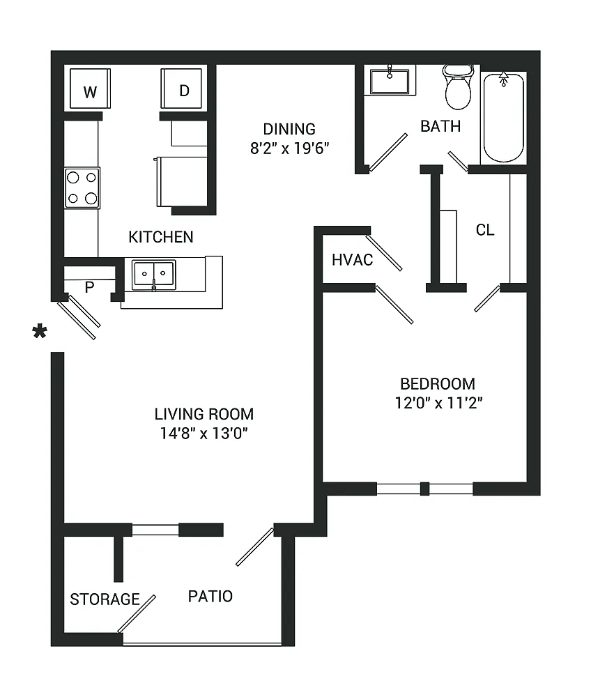 Floor plan Amber