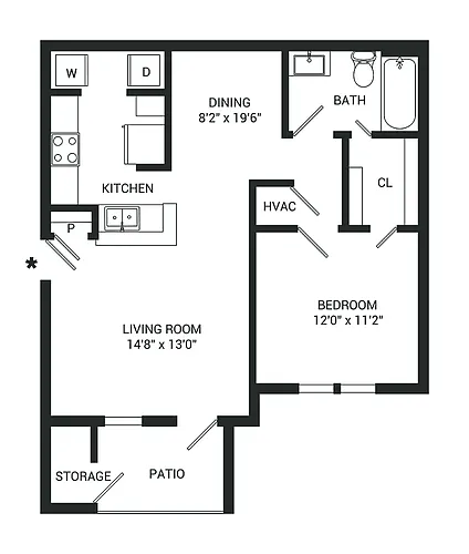Floor plan Amber