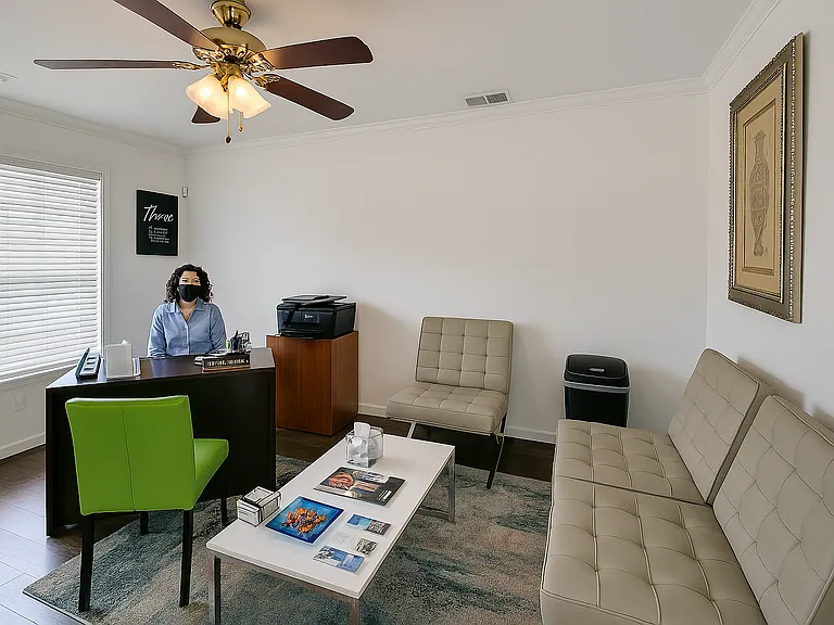 Leasing Office Interior