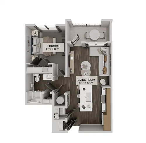 Floor plan The Synergy Select (A1C)
