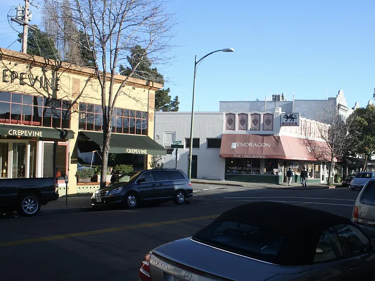Rockridge shops and restaurants