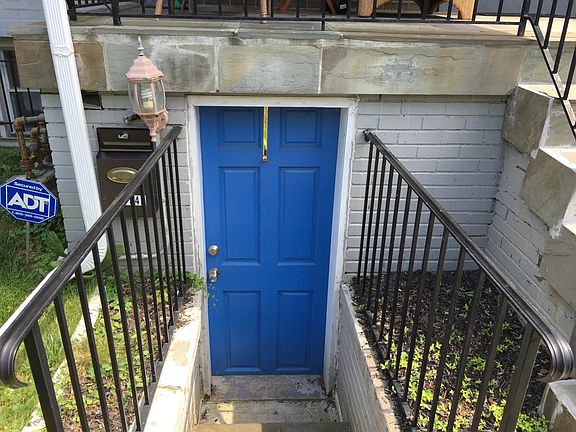 Entrance to Basement Unit