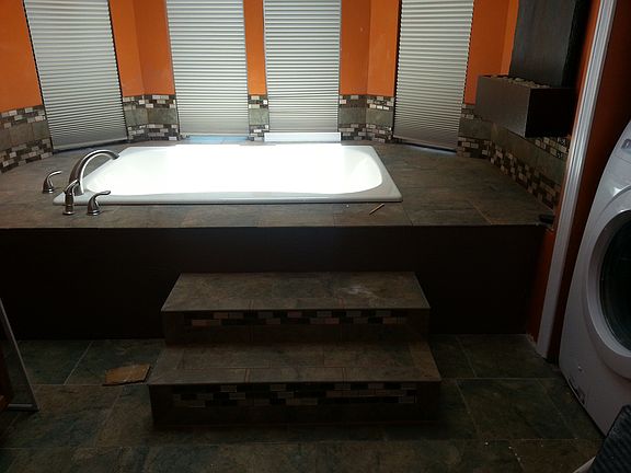 sunken jucuzzi tub