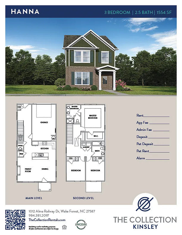 Floor plan Hanna