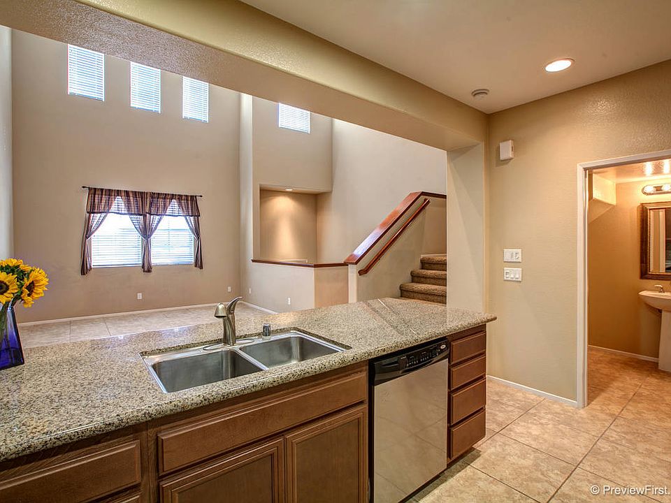 Kitchen View of Living Room
