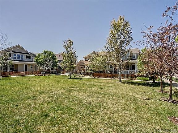 Large treel-lined shared courtyard