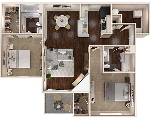 Floor plan Butler