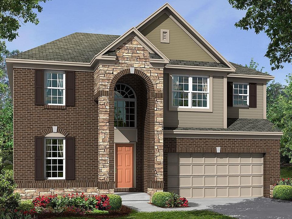 Dawson Elevation CLA shown with Optional Brick and Stone