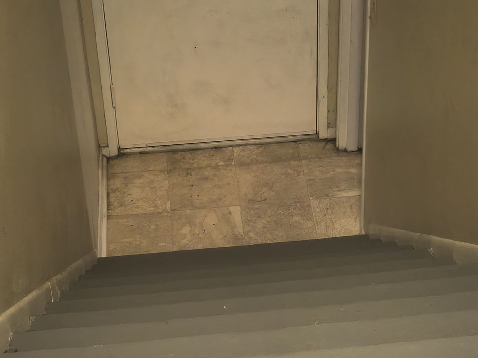 Stairs to the garage