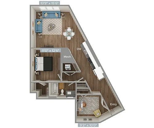 Floor plan A21D-2