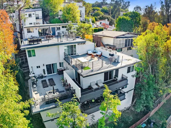 Hollywood Hills, tree lined street, perfect Mid-Century Modern homes, 3305 N Primera Ave #3307, Los Angeles, CA 90068