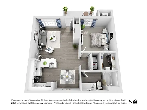 Floor plan A2 Modern II
