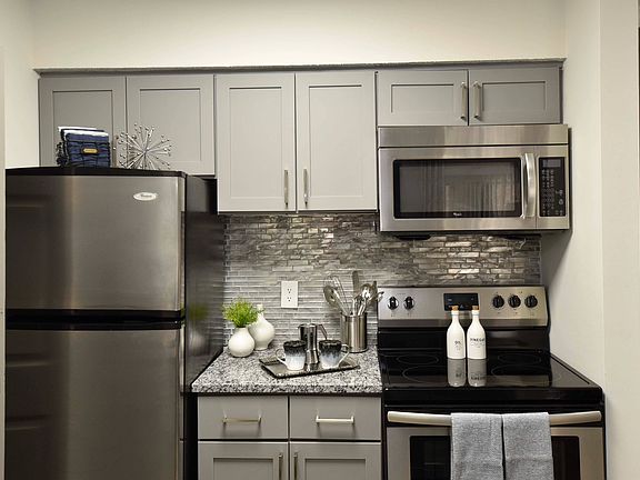 Stainless Appliances + Backsplash