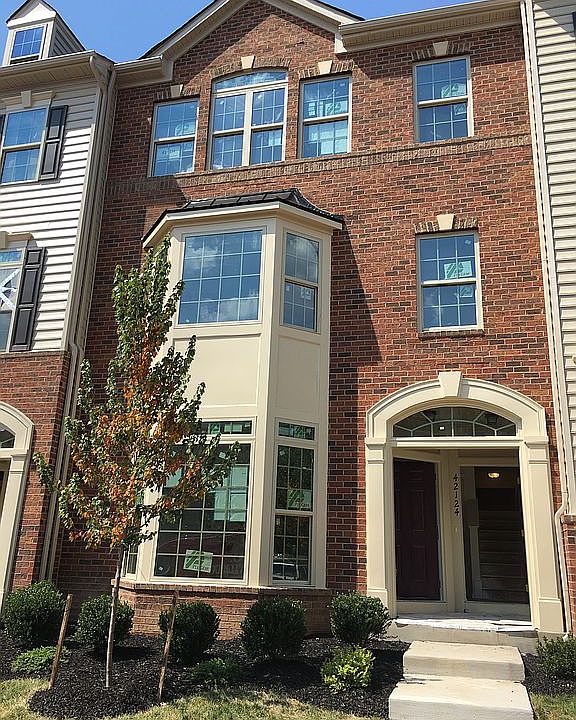 Brick front with bay window 
