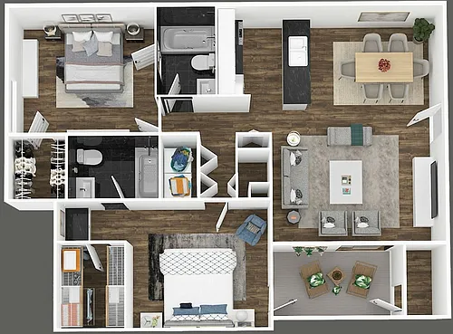 Floor plan Marseilles