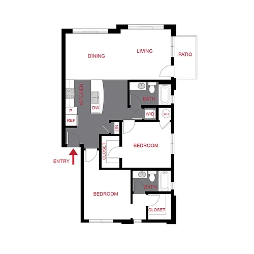 Floor plan B3