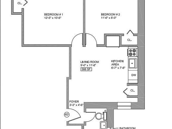 2nd image of 218 W 10th St #5DD