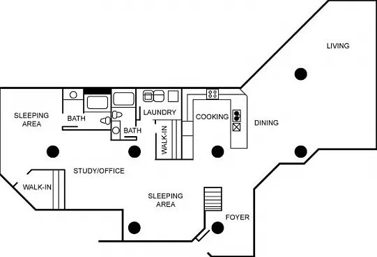 2 Bedrooms & 2 Bathrooms + Office (2,256 Square Feet) 2 Bedrooms & 2 Bathrooms + Office (2,256 Square Feet)