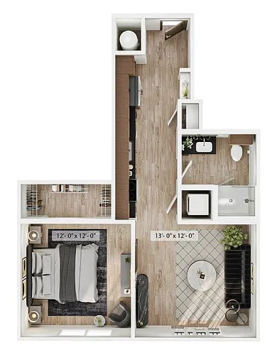 Floor plan Chariot