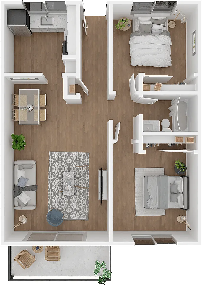 Floor plan 2X1