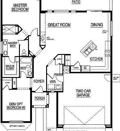 Laguna Model Floor Plan