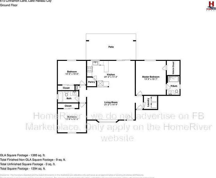 3 bed, 2.0 bath, 1495 sqft, $2,200 — Photo 2