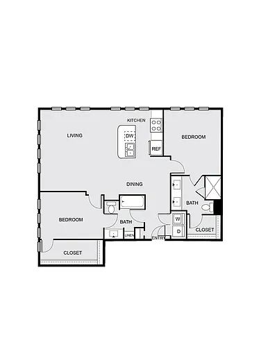 Floor plan B2A