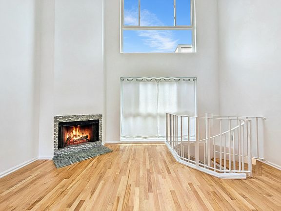 dining area with a fireplace