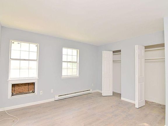 master bedroom with half bath