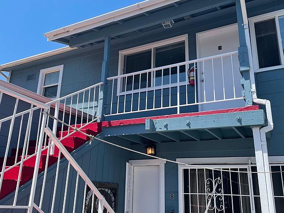 Apartment is upstairs