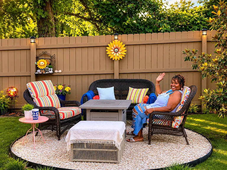 Beautiful outdoor spaces__________
Lovely sounds of nature.