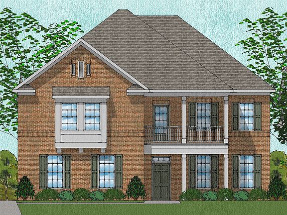 The Worthing - Elevation F Side Entry