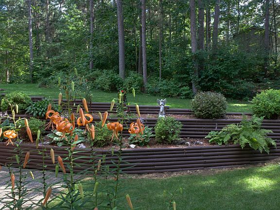 Walkout Patio Garden Area