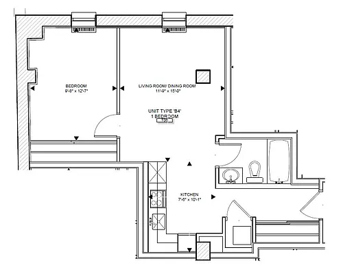 Floor plan 806