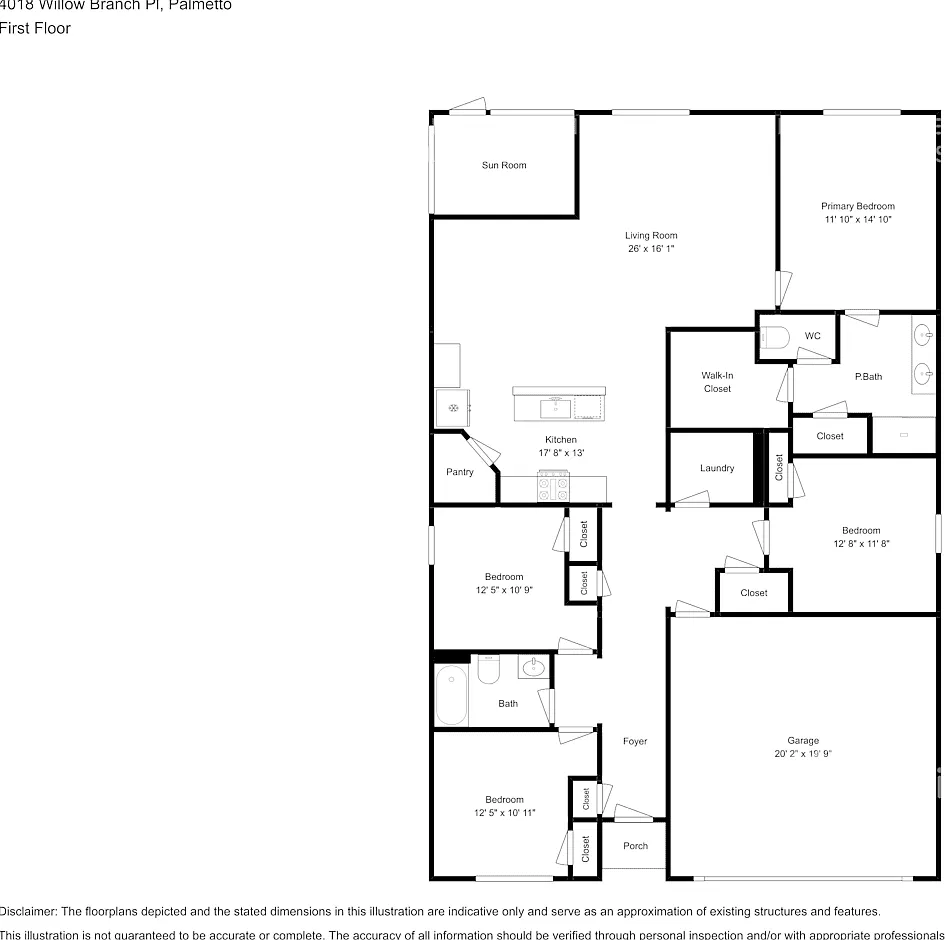 4018 Willow Branch Pl Palmetto, FL 34221 — Photo 2