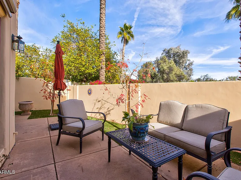 Back patio