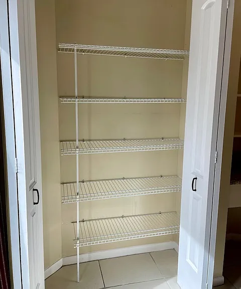 large kitchen pantry