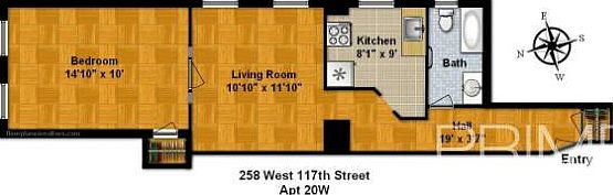 1st image of 258 W 117th St APT 20W