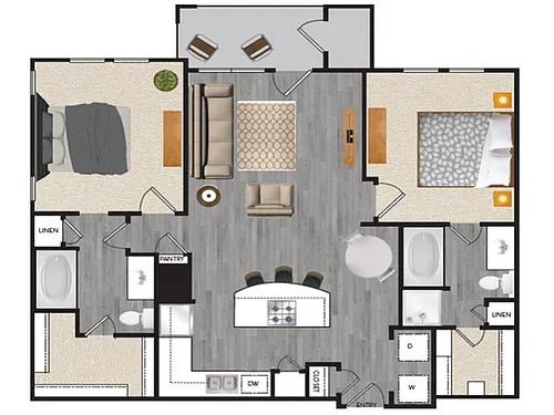 Floor plan B1
