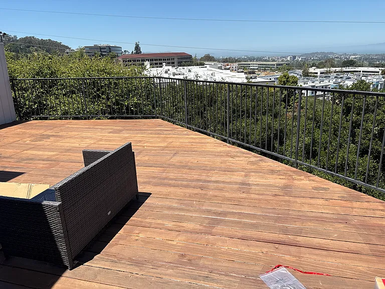 outdoor deck view