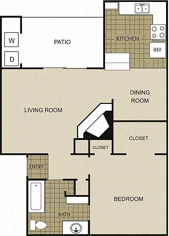 Floor plan 1C