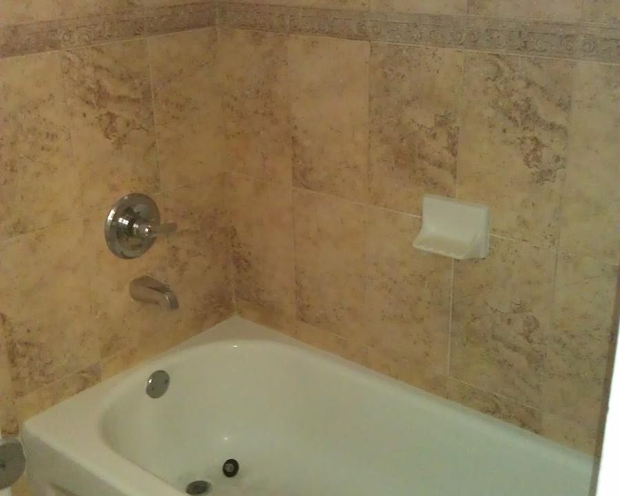 Master bathroom tub
