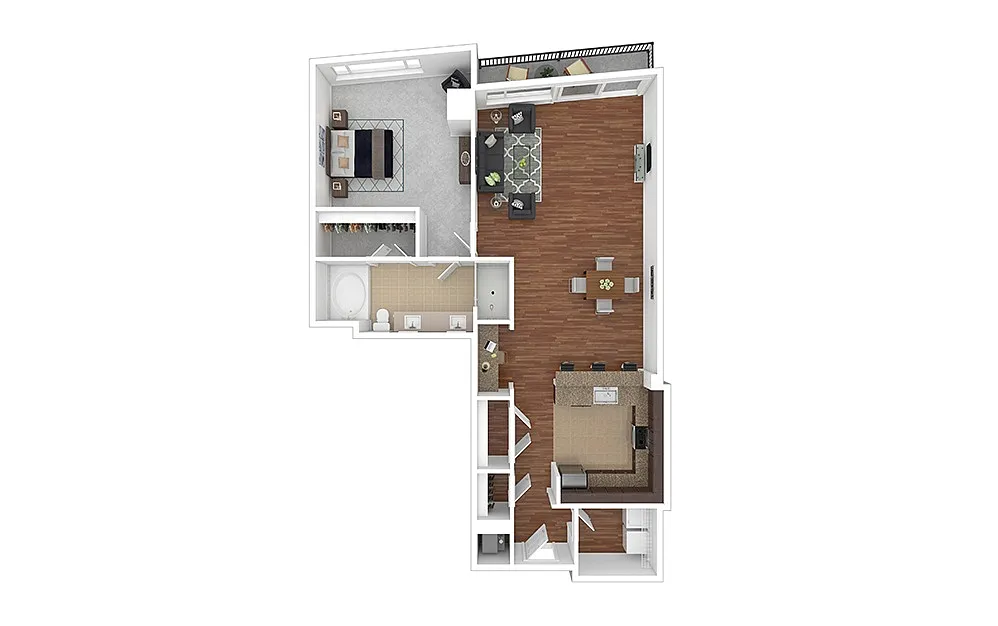 Floor plan The Caroline