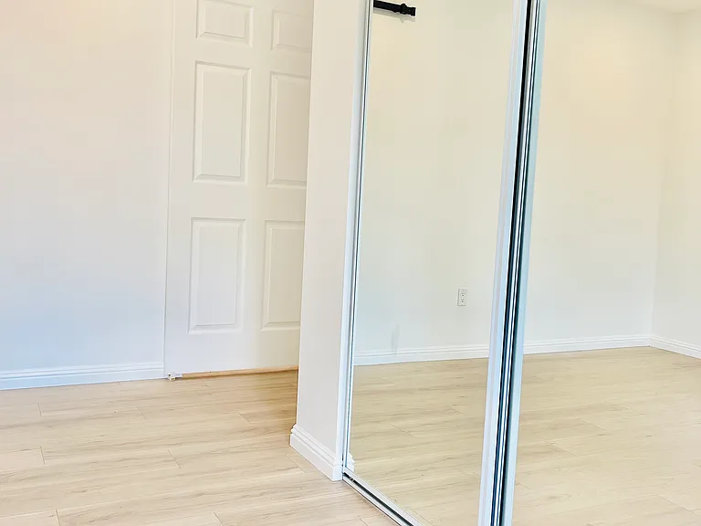 Bedroom - Full size closet with mirrored doors
