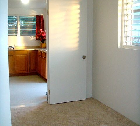 small room/den/living area off of kitchen