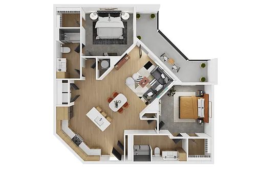 Floor plan The Roundhouse