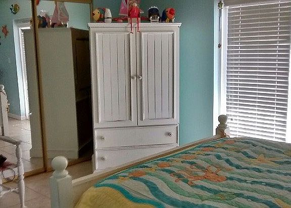 Bedroom with master bathroom